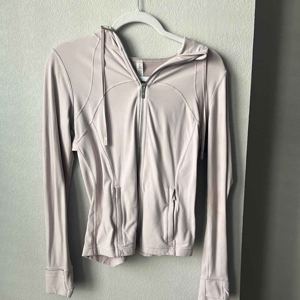 Women's light pink lululemon Zip-Up Hoodie